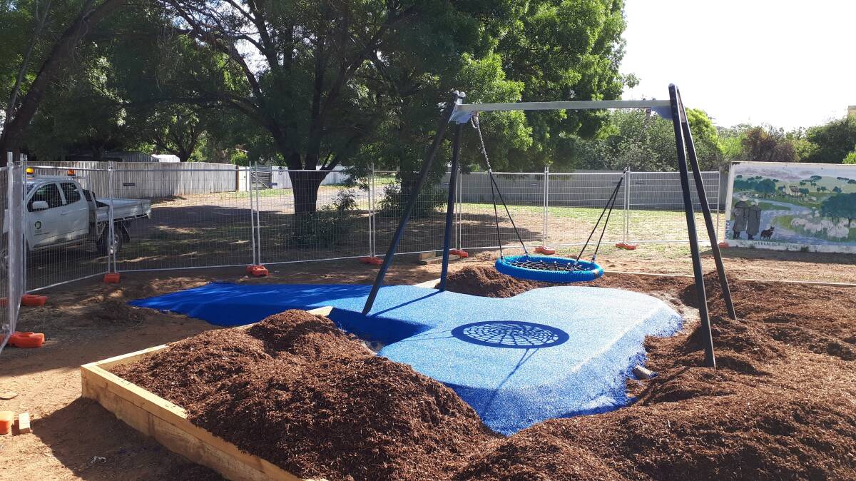 SAFETY FIRST: The state government has funded the installation of a soft fall surface to improve safety at two local parks.