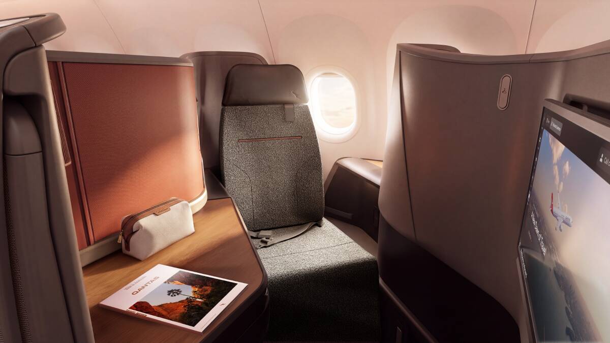 FIRST PICTURES: Qantas business class reimagined
