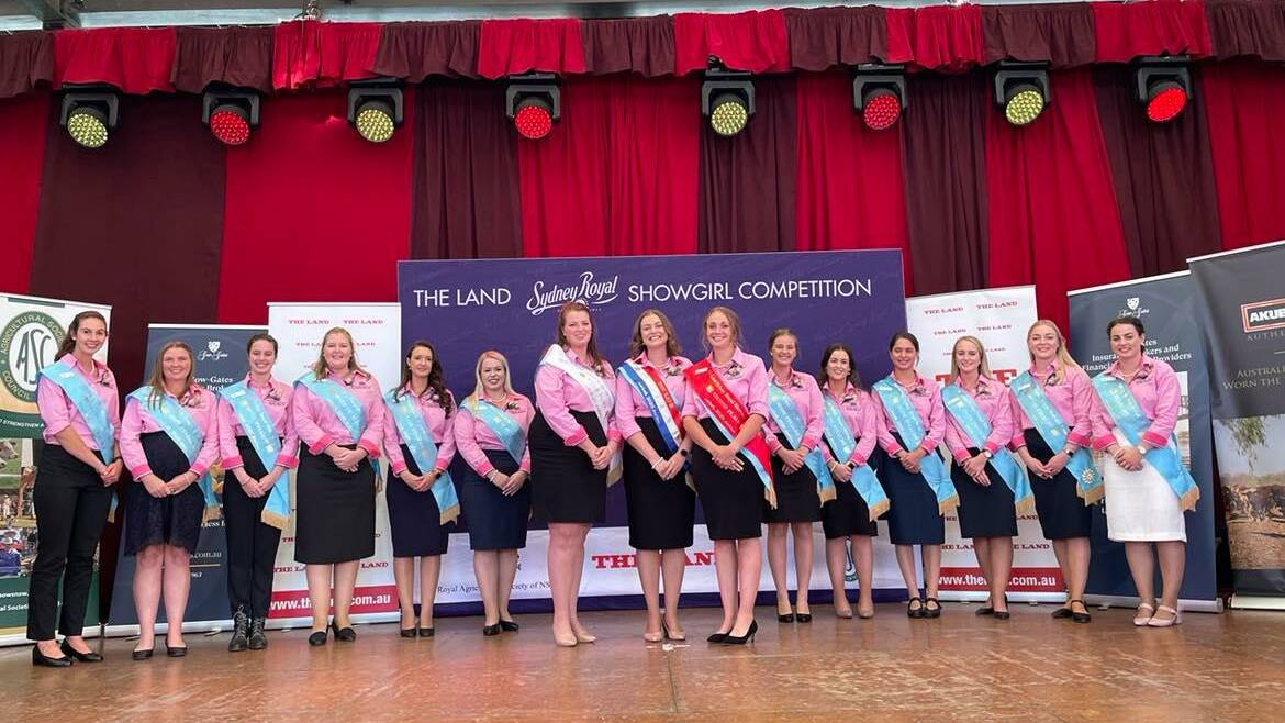 The 2020 The Land Sydney Royal Showgirl finalists. 