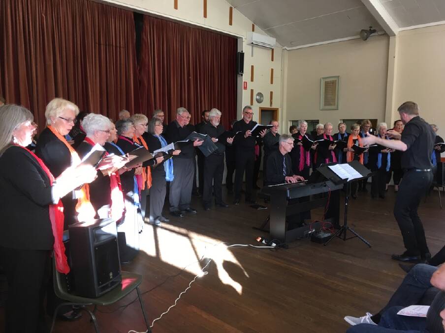 GUESTS: Hilltops Choir, under the musical direction of Rodney Clancy, will perform at the End of Year Celebration of Music concert. Picture: Contributed