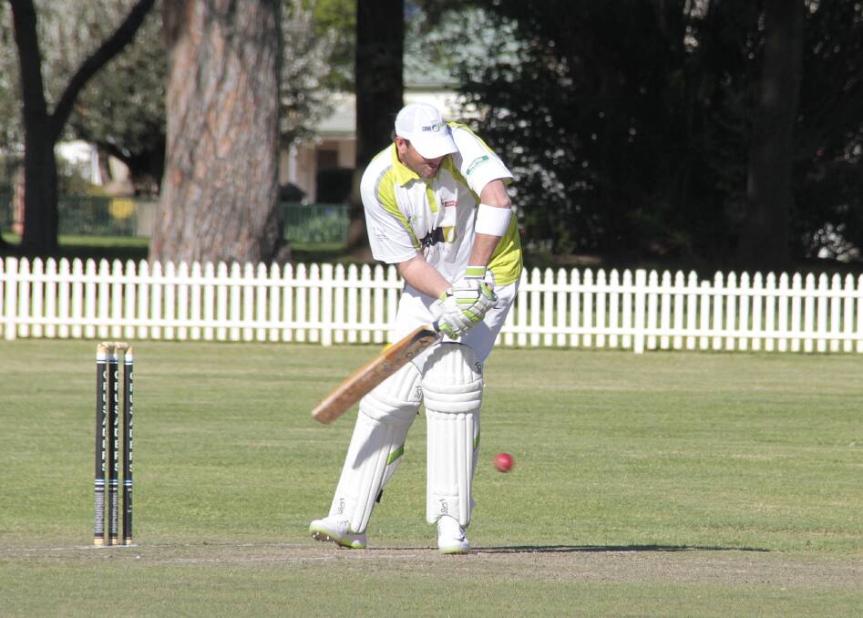 CHIEF: Dean Bradley captains Cootamundra in its Stribley Shield clash against Goulburn at the weekend. Picture: Kelly Manwaring