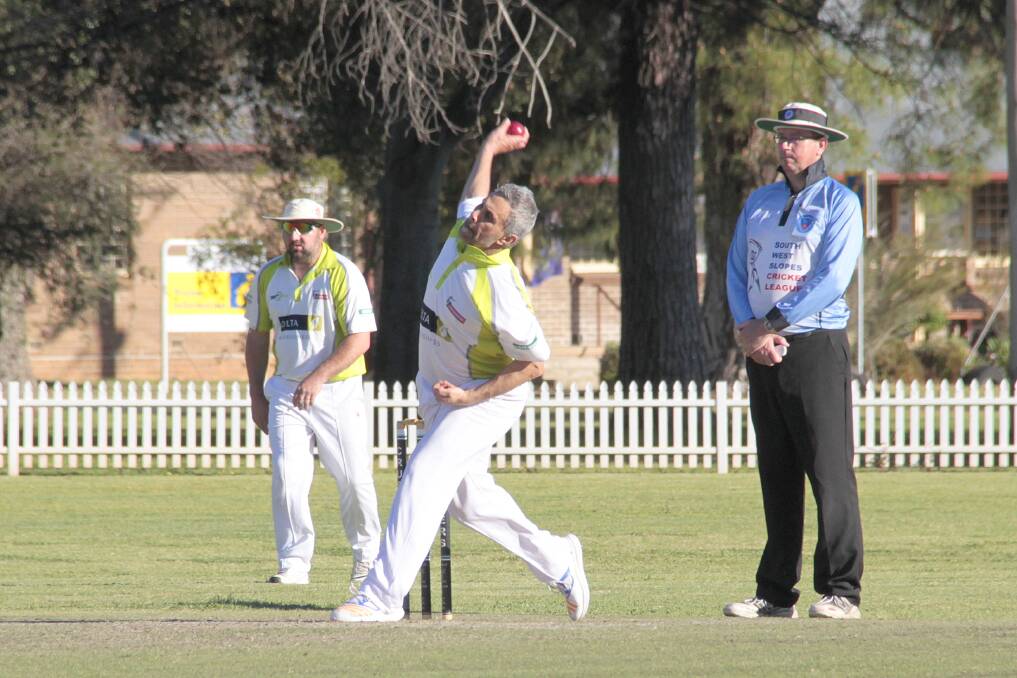 CRICKET: Crusaders’ captain Mark Elia top scored with 40 not out in the Come Alive Fitness Crusaders' easy win over Mimosa at the weekend. Picture: Kelly Manwarring 