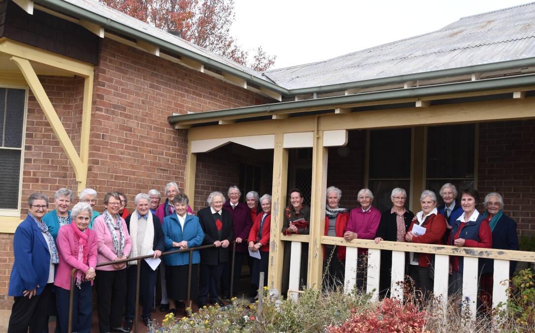 FAREWELL: Members of the Sisters of Mercy returned to their Cootamundra convent in May. Picture: Contributed