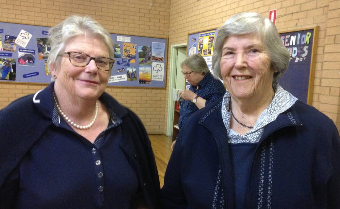 WONDERFUL WINNERS: Joyce Cavanagh and Val Robinson, one of the Monday night bridge winners. Picture: Contributed