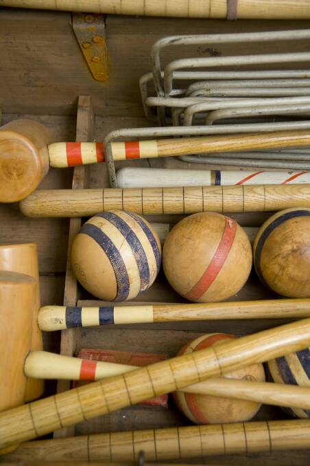 GET OUTDOORS: Play croquet today at the Country Club.