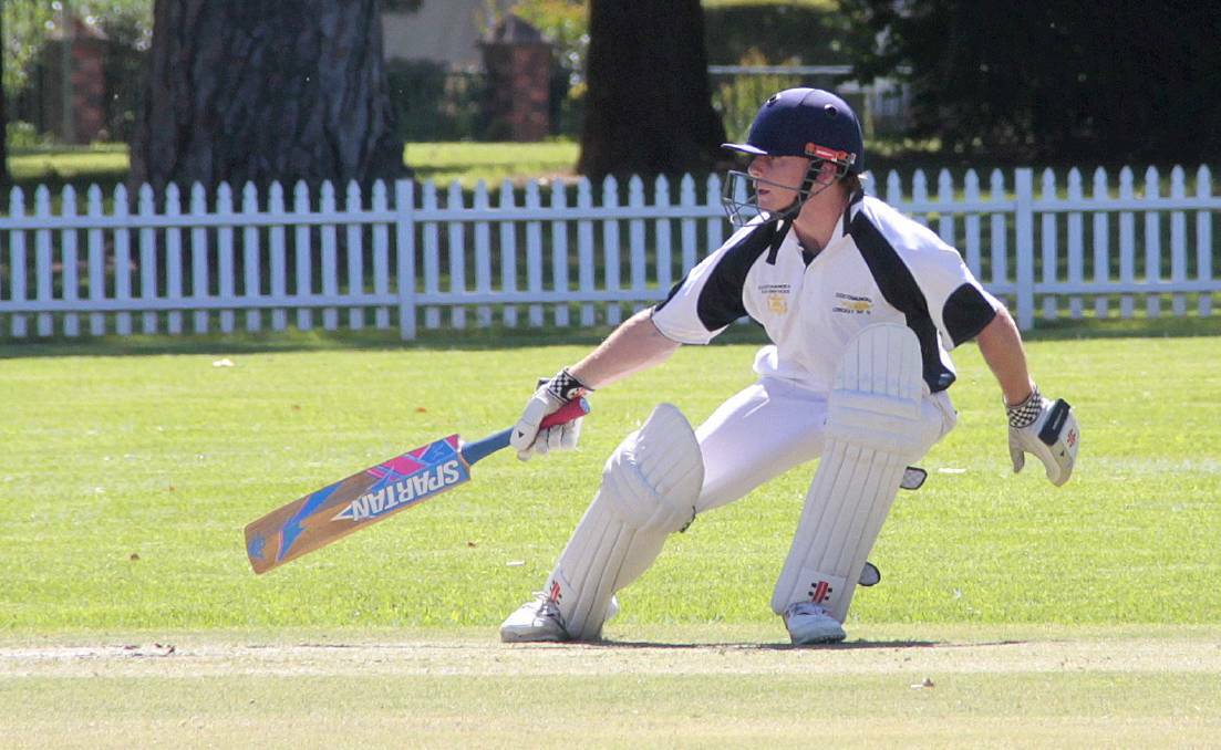 CENTURY: Jack Caldwell managed the 100 at the weekend.