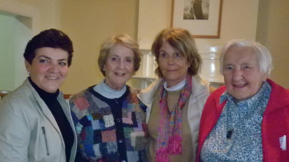 Kate Graham, Joan Adams, Loo Manning and Mary Norton-Knight. 