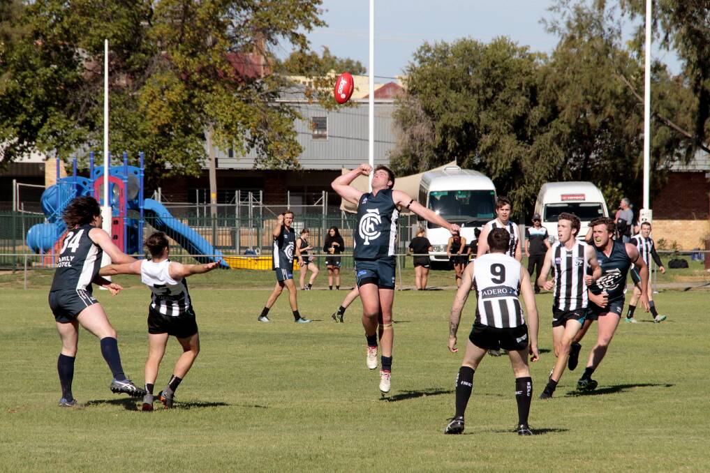 Clarke Oval on Saturday, April 27, 2019. Pictures by Kelly Manwaring.