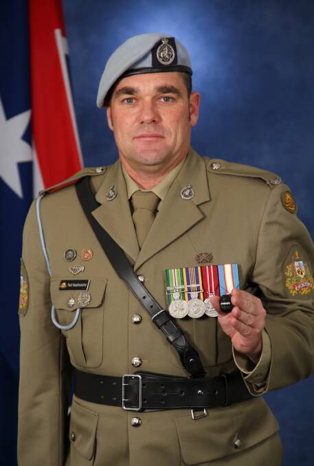 DEDICATED: Warrant Officer Paul Simpfendorfer is completing a Bachelor of Arts and enjoys rugby league, motorcycle racing, military history and all things nautical.