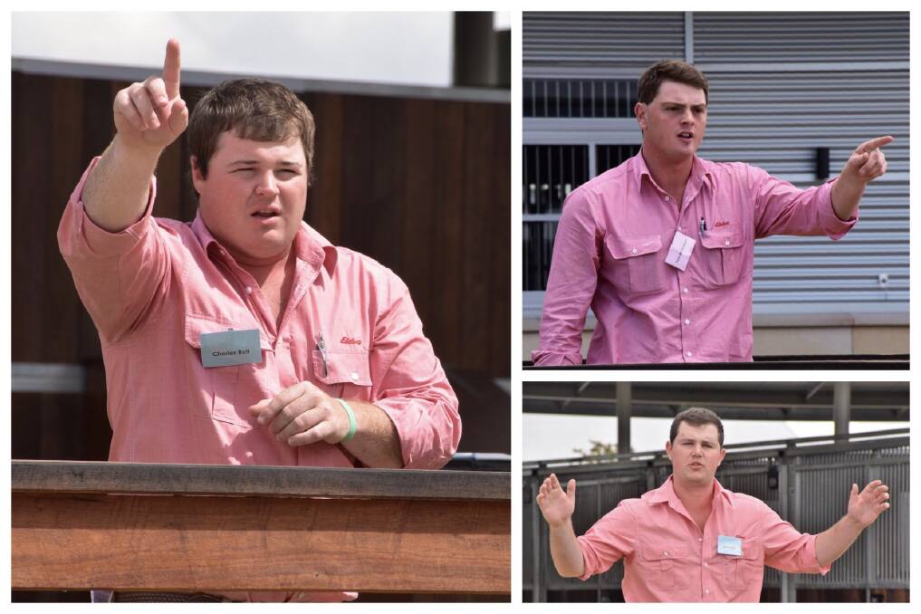 COOTAMUNDRA INTEREST: Charlie Butt, Jake Smith and Tom McGregor will be among a strong field competing in the Young Auctioneers competition at the Sydney Royal this Easter. Pictures: Australian Livestock & Property Agents Association (APLA)