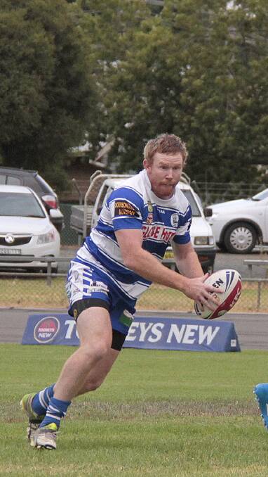 JUNEE BOUND: With the Cootamundra Bulldogs pulling out of Group Nine's 2020 season, locals Aaron Byrne (pictured) and Haydn Cowled will play for Junee. 