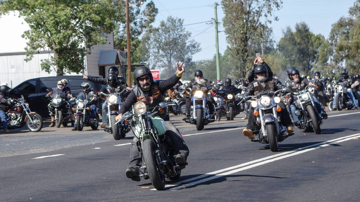 Riders pictured at the event during a previous year. Photo: Robin Dale