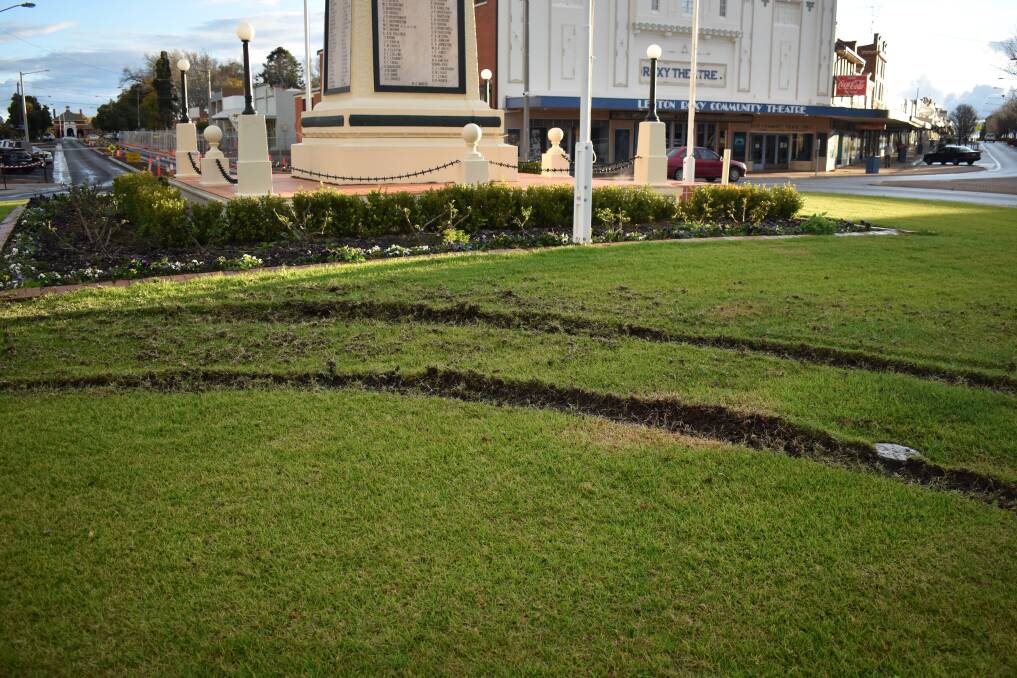 OUTRAGED: The community, Leeton Shire Council and the Leeton RSL Sub-branch have labelled the incident a disgrace. Photo: Liam Warren