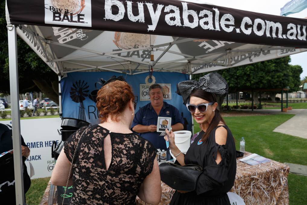 Gaining support: Buy A Bale has been holding many fundraising events and activities since it started. Photo: Max Mason-Hubers 