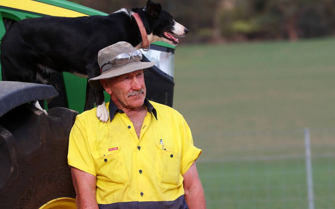 Tony Clough, farmer and advocate for improved mobile coverage. Picture: Emma Hillier. 