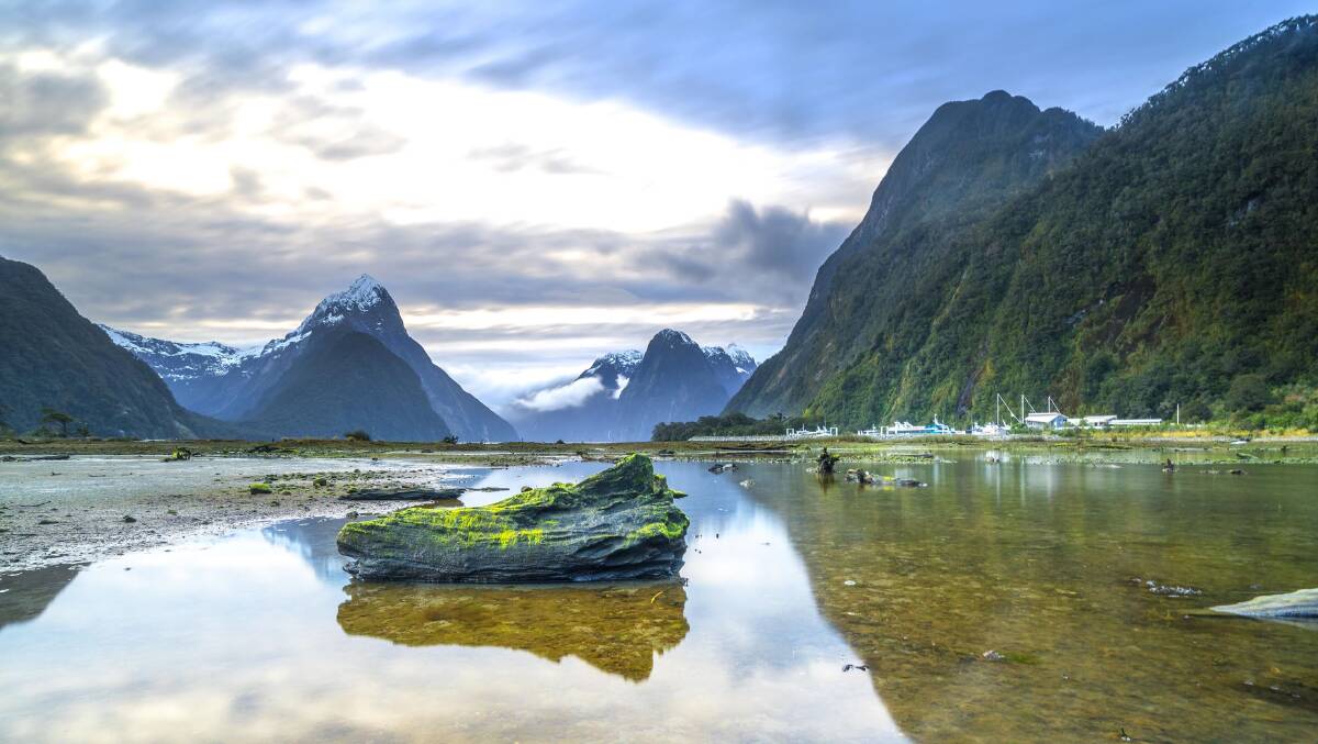 Natural beauty: Milford Sound in New Zealand's Fiordland National Park.