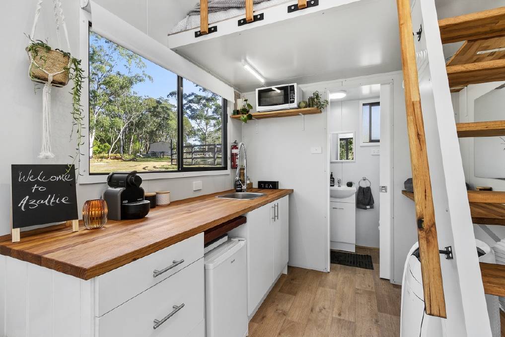 FIT OUT: The houses have everything you need for a short stay. FIT OUT: The houses have everything you need for a short stay.