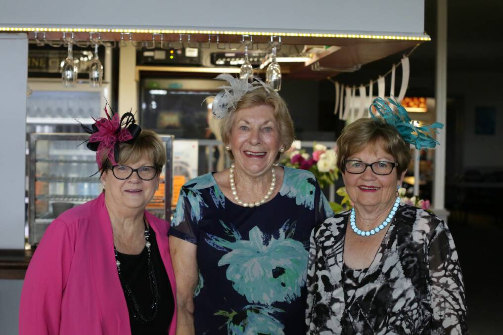 Women in Cootamundra took the opportunity to dress up and enjoy the Melb Cup Luncheon at the country club. 