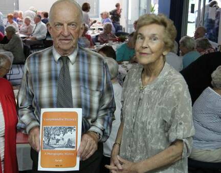 VALE: Pictured with Don Elliott, Patricia 'Pat' Caskie was an expert in local history. She was a founding member and past president of the Cootamundra Local History Society. 