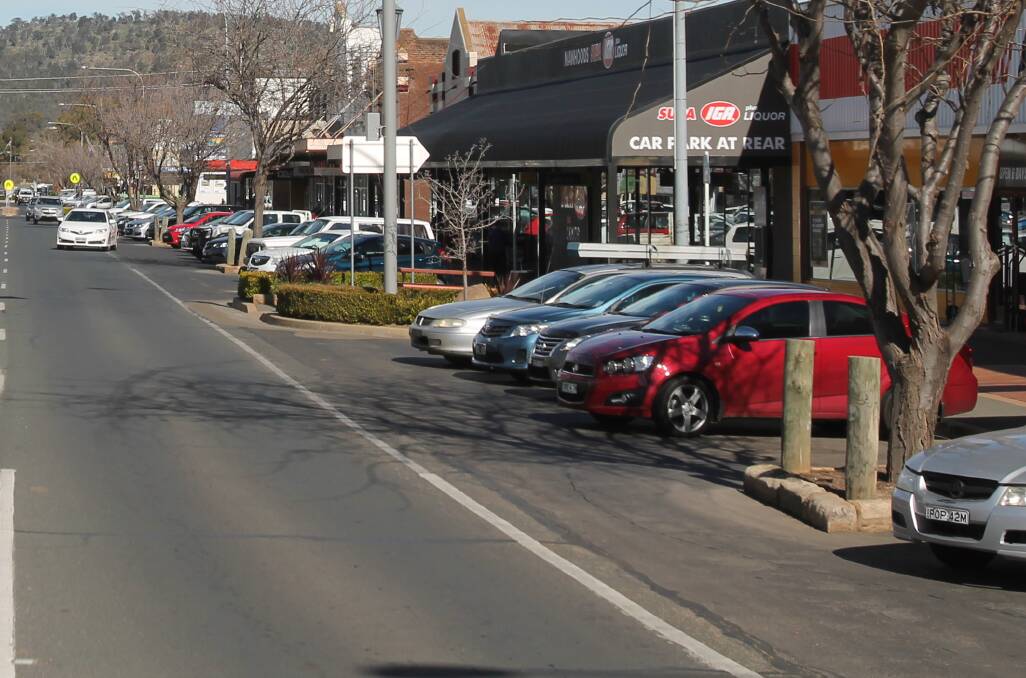 Parking in Parker Street: rear or front to kerb?