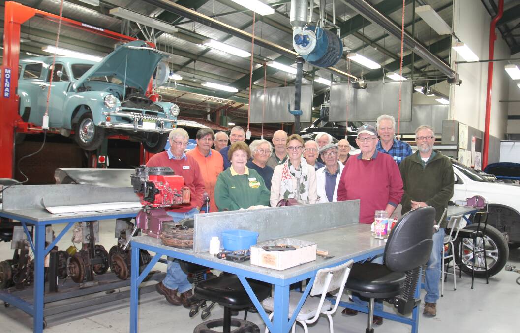 Members of the Cootamundra Antique Motor Club enjoyed a visit from local member Steph Cooke recently.