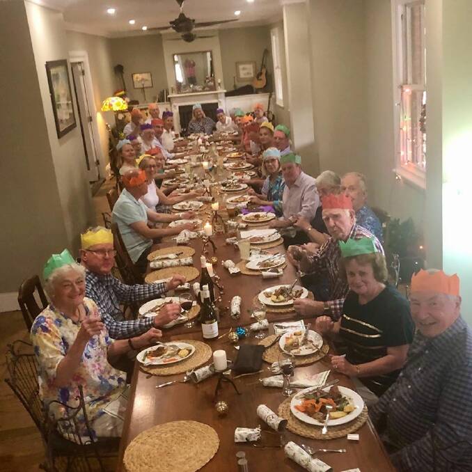 Silly season: Wallendbeen Community Association (membership $2) hosted a lunch on Saturday, complete with bonbons and presents.