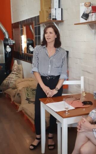 International Women's Day: Diana Campbell from Dusty Road Roasters, guest speaker at IWD 