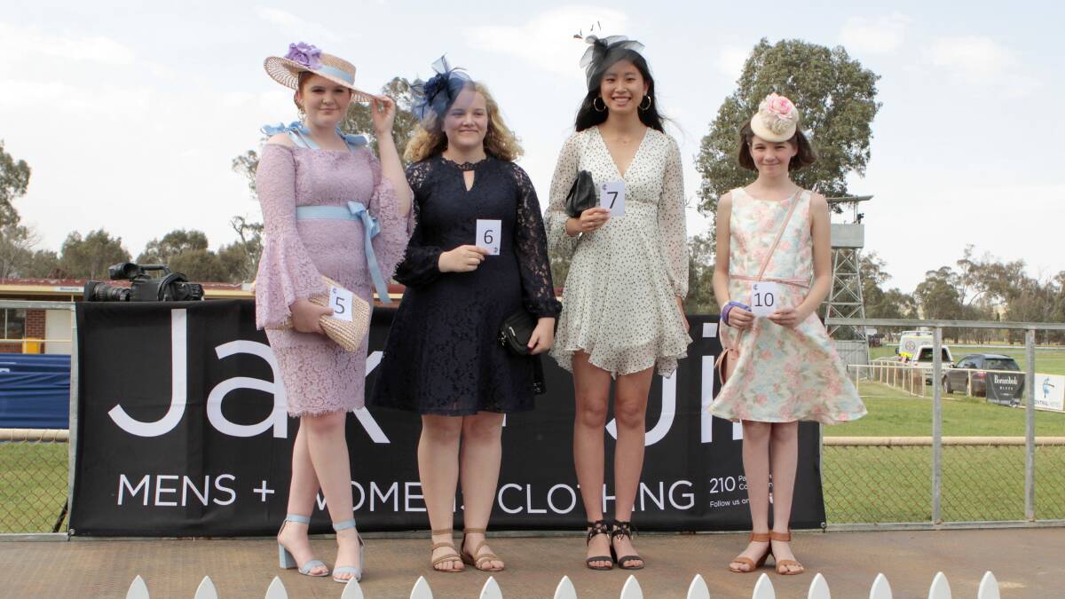  Fashions on the field finalists in the Young Race-Goer 13-18.