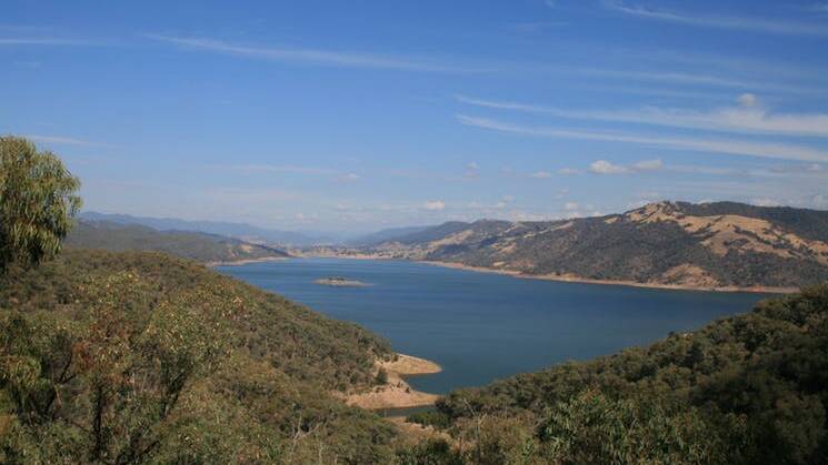Burrinjuck Dam - large amounts of electricity are needed to pump water from here to Cootamundra and surrounding towns.