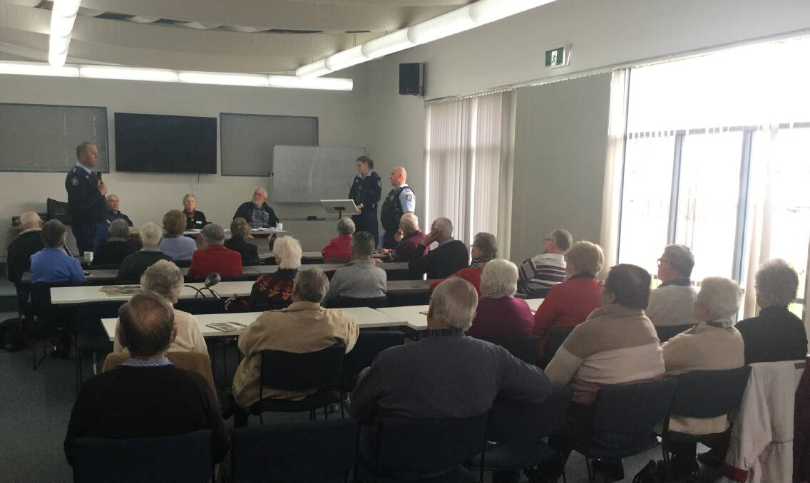 Cootamundra men's Probus and women's Probus clubs had a combined meeting last week. Probus, started by Rotary, is an international social club for retirees holding regular meetings and outings, not involving fund raising.