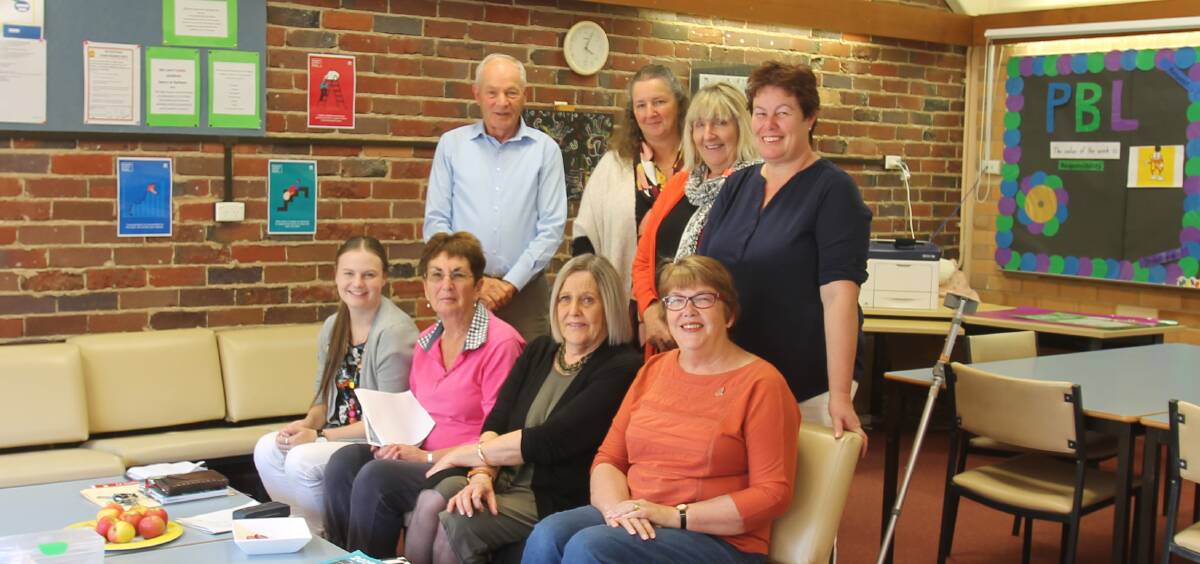 DR WHERE: Members of the committee organising E A Southee's 50th anniversary, from left Barry Cant, Leanne Craw, Leonie Stephenson, Sharon Cronin and (front) Natalie Dean, Ruth O'Dwyer, Barb Godbier and Chris Leahy.