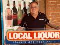 Strength in numbers: John Krnc, one of the founding members of Local Liquor, outside his Lyneham store.
