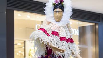A floral tribute to Frida Kahlo at FEMMES, Edinburgh, UK. Picture: Supplied