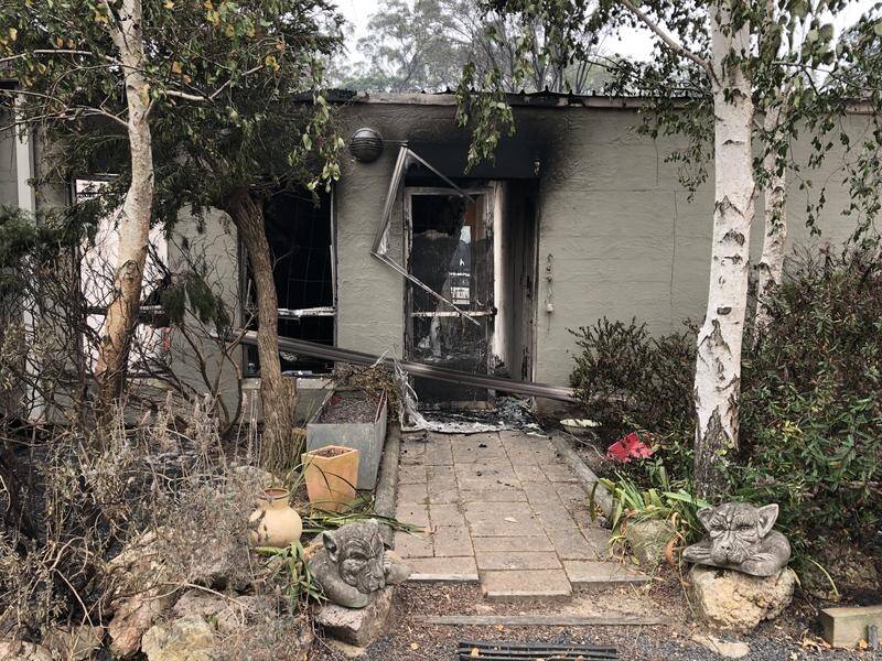 Jann Gilbert's Mallacoota home was destroyed in fires which ripped through Victoria's Gippsland.