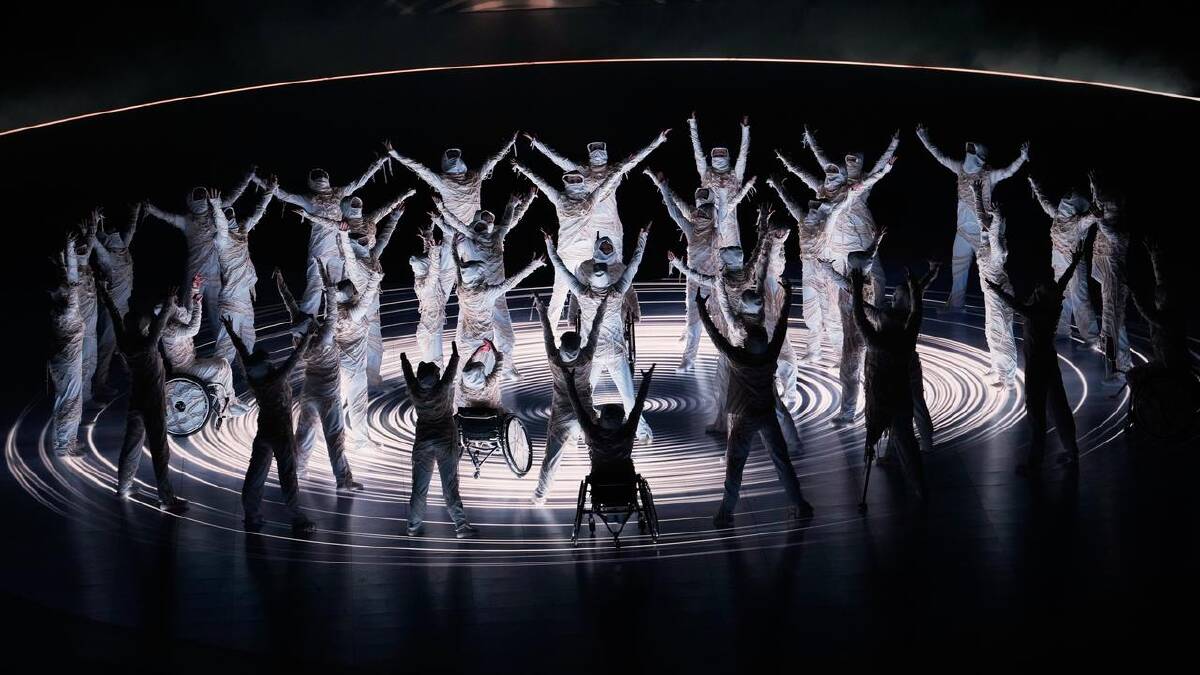 Dancers perform during the opening ceremony. (AP PHOTO) Dancers perform during the opening ceremony. (AP PHOTO)
