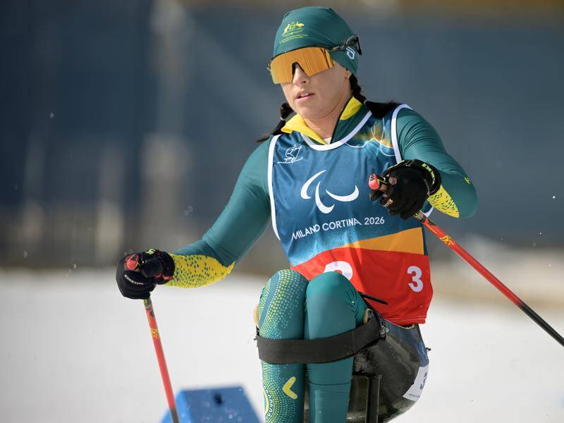 Lauren Parker will be one of Australia's flag-bearers at the closing ceremony in Milan-Cortina Photo: HANDOUT/SPORT THE LIBRARY