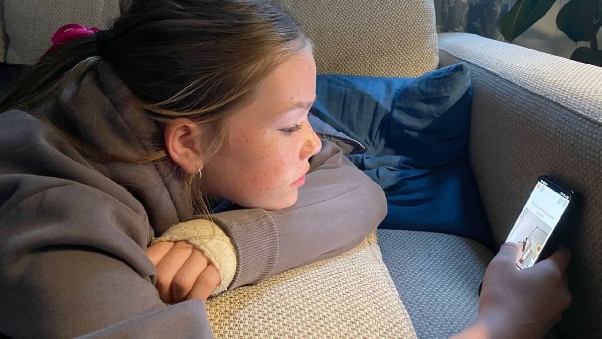 Attempts by 13-year-old Pippa Martin to get around Snapchat's facial verification didn't work. (PR IMAGE PHOTO) Attempts by 13-year-old Pippa Martin to get around Snapchat's facial verification didn't work. (PR IMAGE PHOTO)