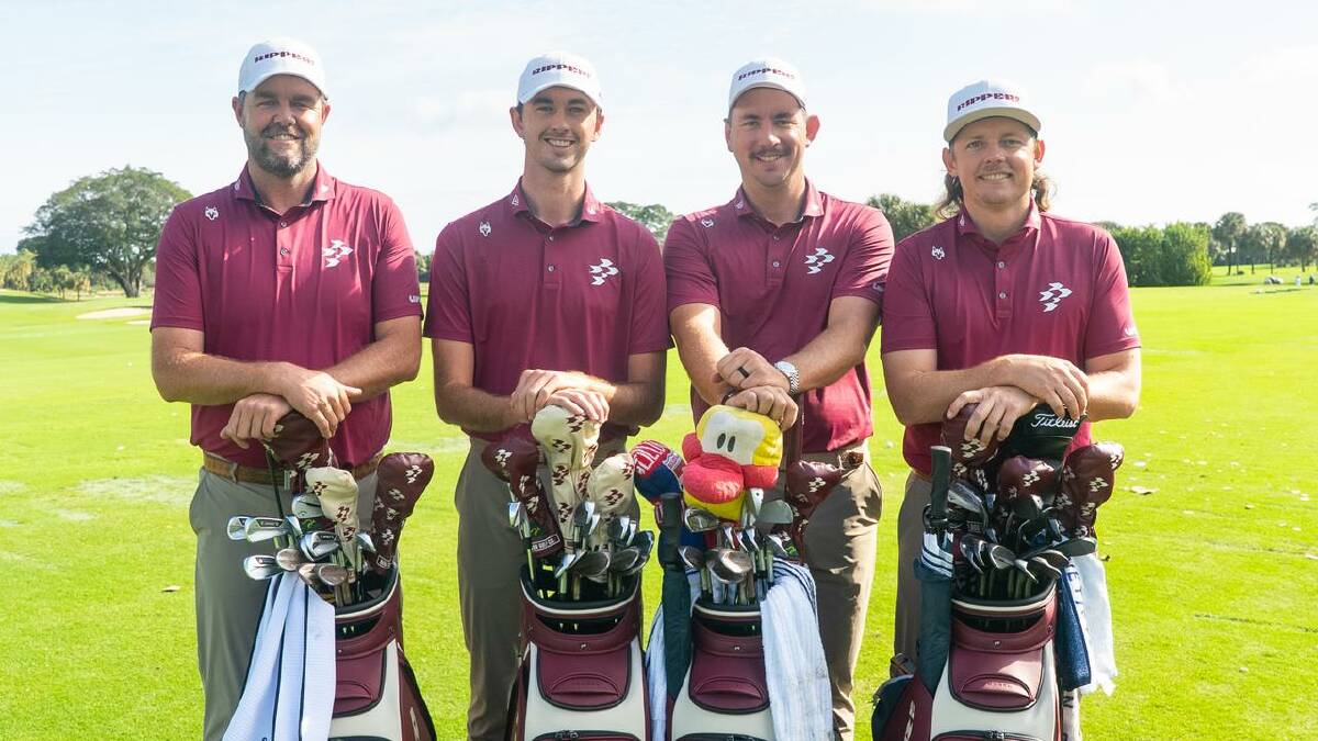 The all-Aussie Ripper GC team led by Cam Smith (r) will head to Adelaide with plenty of confidence. (PR IMAGE PHOTO)