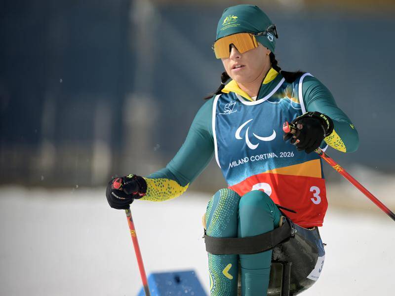 Paralympian star Lauren Parker is adapting to her new sporting challenge on the snow. Photo: HANDOUT/SPORT THE LIBRARY Paralympian star Lauren Parker is adapting to her new sporting challenge on the snow. Photo: HANDOUT/SPORT THE LIBRARY
