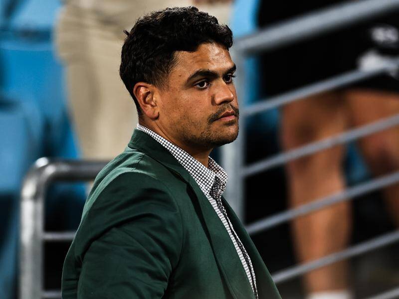 Latrell Mitchell is loathing his suspension time but is still helping Souths, brother Shaq says. (Mark Evans/AAP PHOTOS)