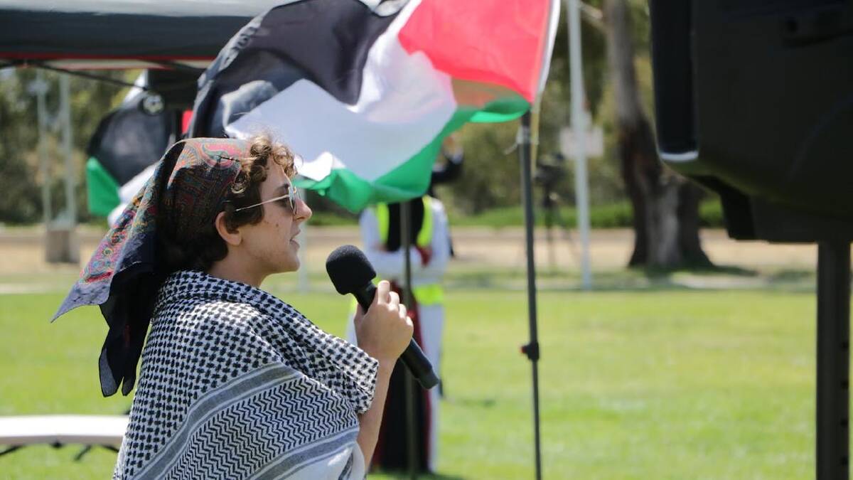 Students for Palestine's Yasmine Johnson is due to front the Royal Commission on Antisemitism. (PR IMAGE PHOTO) Students for Palestine's Yasmine Johnson is due to front the Royal Commission on Antisemitism. (PR IMAGE PHOTO)