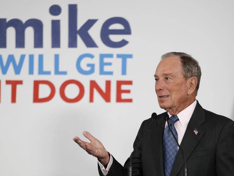 Democratic presidential candidate and former New York City Mayor Michael Bloomberg.