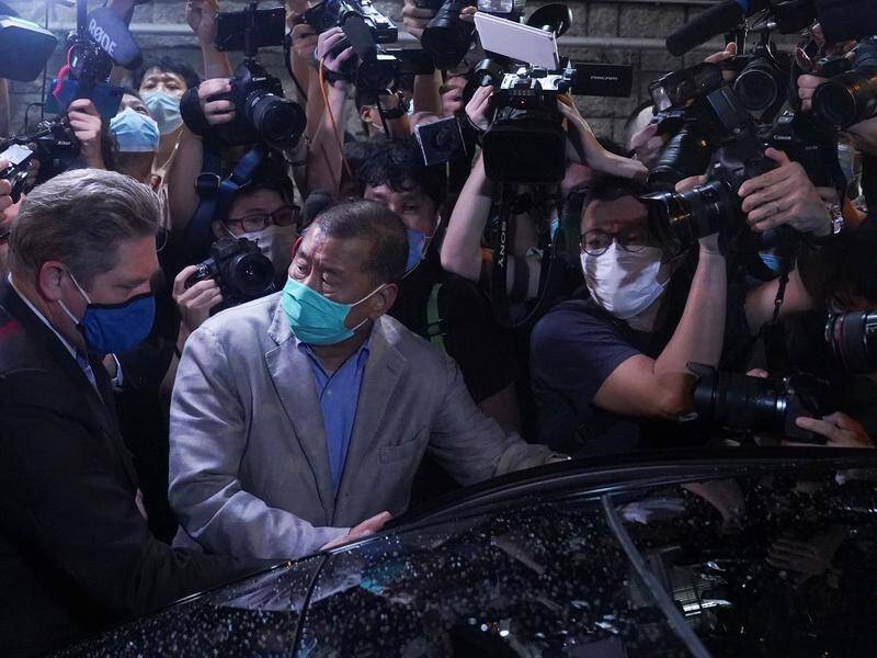 Hong Kong media tycoon Jimmy Lai has urged patience in the fight for democracy.