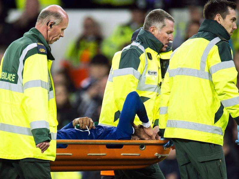 Everton's Andre Gomes is set to return following the horrific ankle injury he sustained in November.