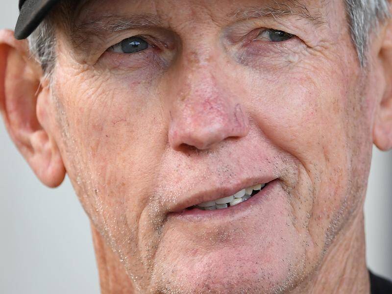 Wayne Bennett had to change his halftime pep talk mid-speech after learning the Rabbitohs were ahead