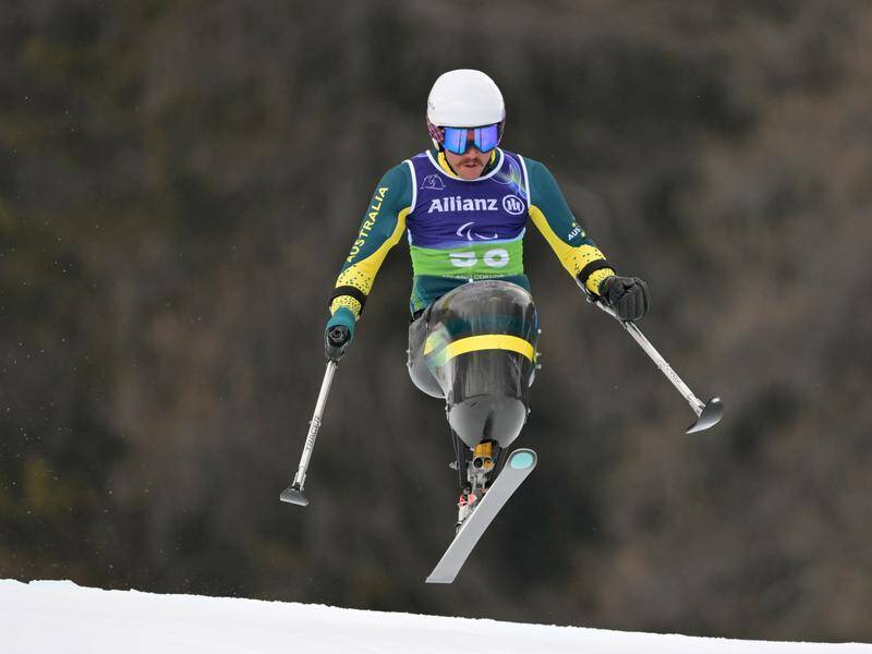 Josh Hanlon would like to see the Winter Paralympics held earlier because of warm temperatures. Photo: HANDOUT/SPORT THE LIBRARY