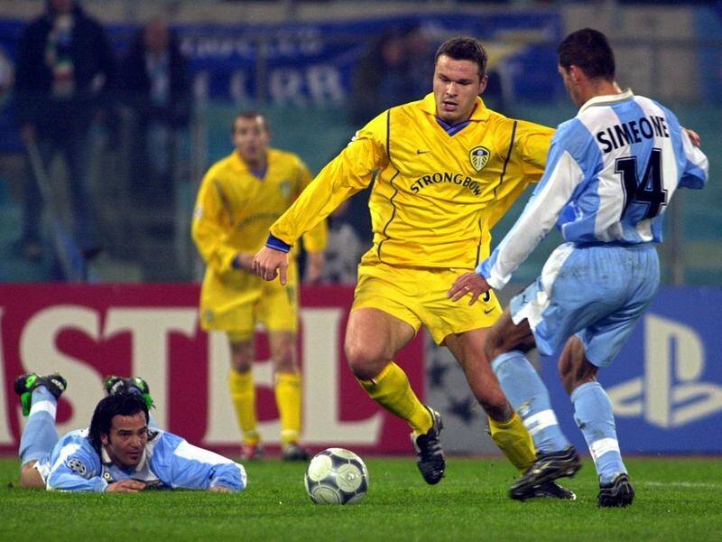 Leeds did not want to sell top striker Mark Viduka (c) when Italian giants AC Milan came calling.