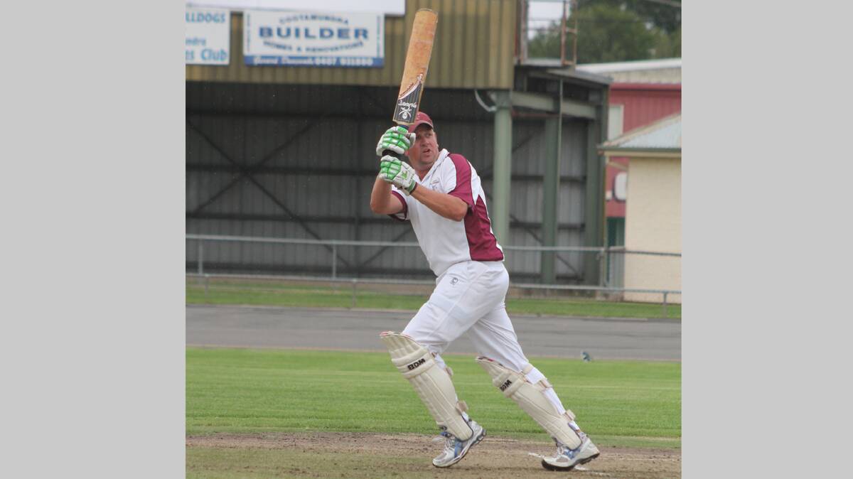 MAN OF THE MATCH: Brendan O’Callaghan starred for Stockinbingal as they beat Country Club by 14 runs in the first of the Sparre Cup cricket finals. 

Photo: Melinda Chambers