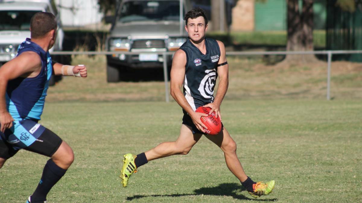 RETURN: Dual Blues' best and fairest winner Dylan McDermott returns to the Blues' line-up for Saturday's major semi-final against the Southern Cats.