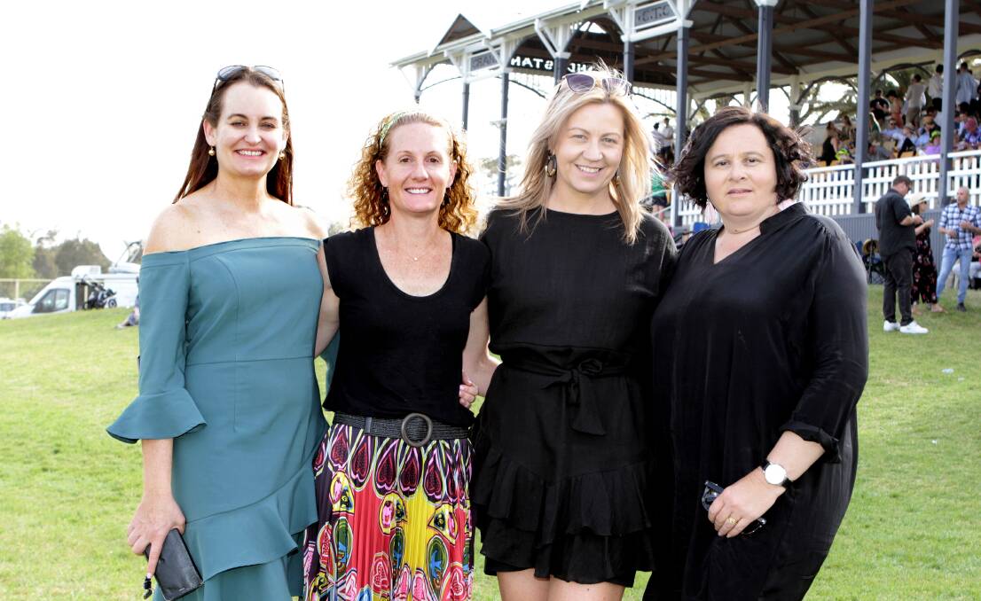 SCHOOL FRIENDS: These girls had the best time at their recently held school reunion - Tania Baldock, Debbie (Drane) OToole, Paula Miller and Fiona Levett. Photo: Kelly Manwaring